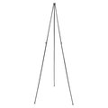 Quartet Full Size Instant Easel, 62-3/8" Maximum Height, Steel, Black 29E